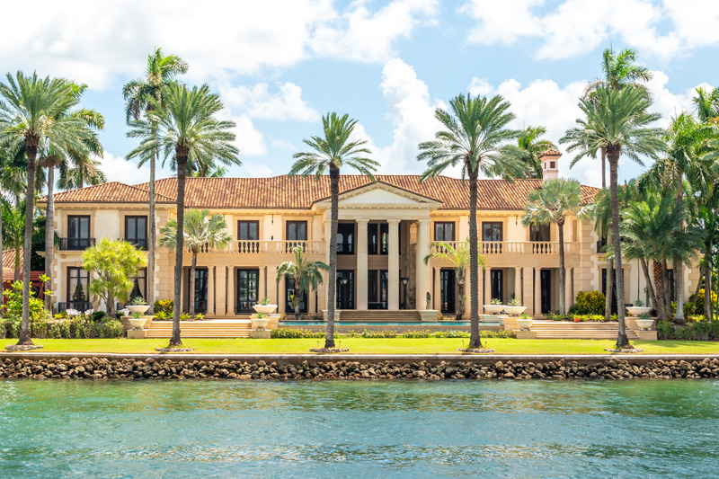 Riviera Beach Beachfront Mansions