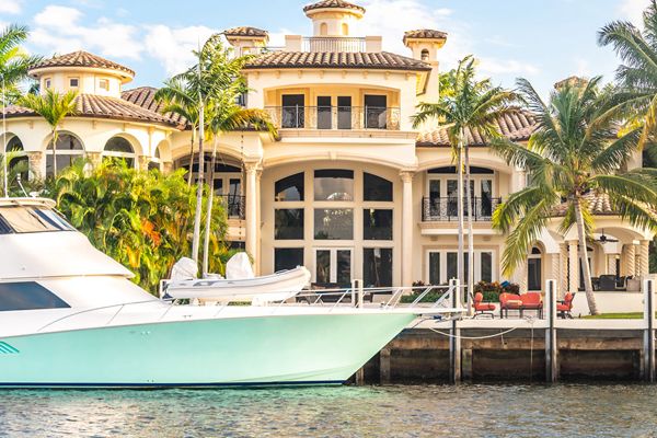 Luxury Yacht Dock Luxury Home